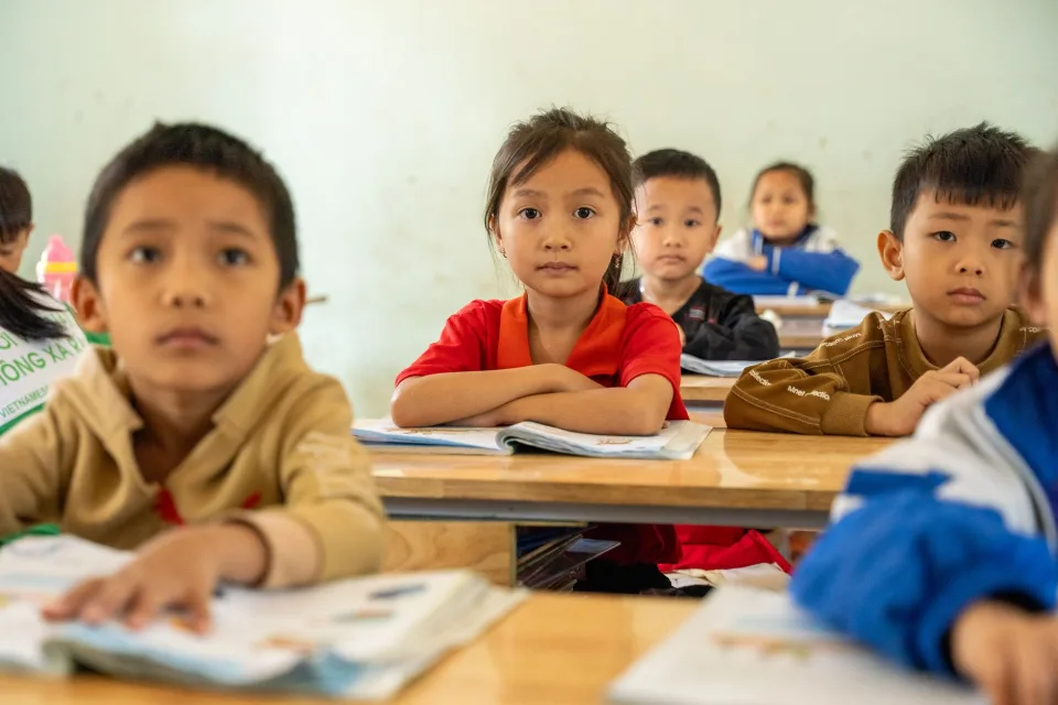 Sinh viên học tiếng Anh tại Luyện Chữ Đẹp Bút Xinh